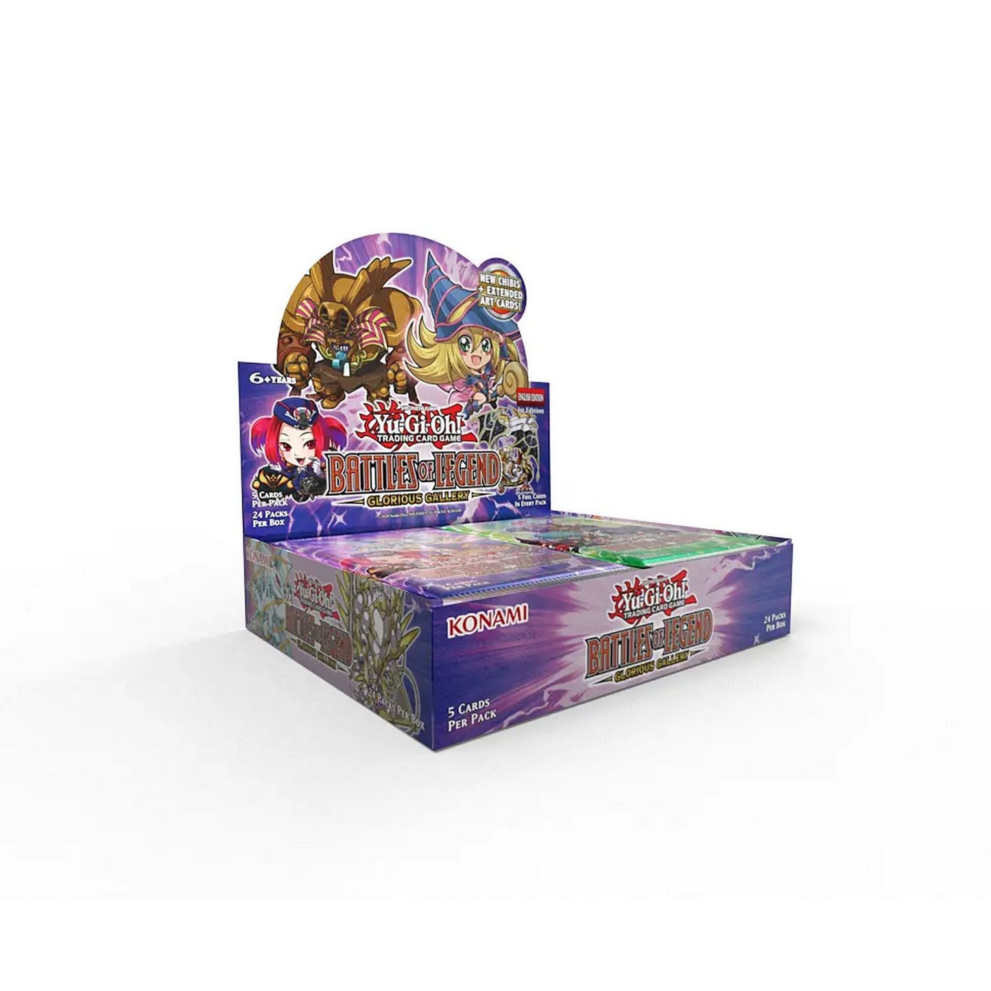gx battle booster box Yu-Gi-Oh!: Battle of Legends Glorious Gallery Booster Box