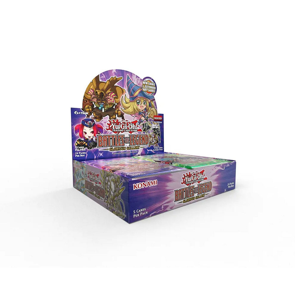 battle of legends booster box Yu-Gi-Oh!: Battle of Legends Glorious Gallery Booster Box