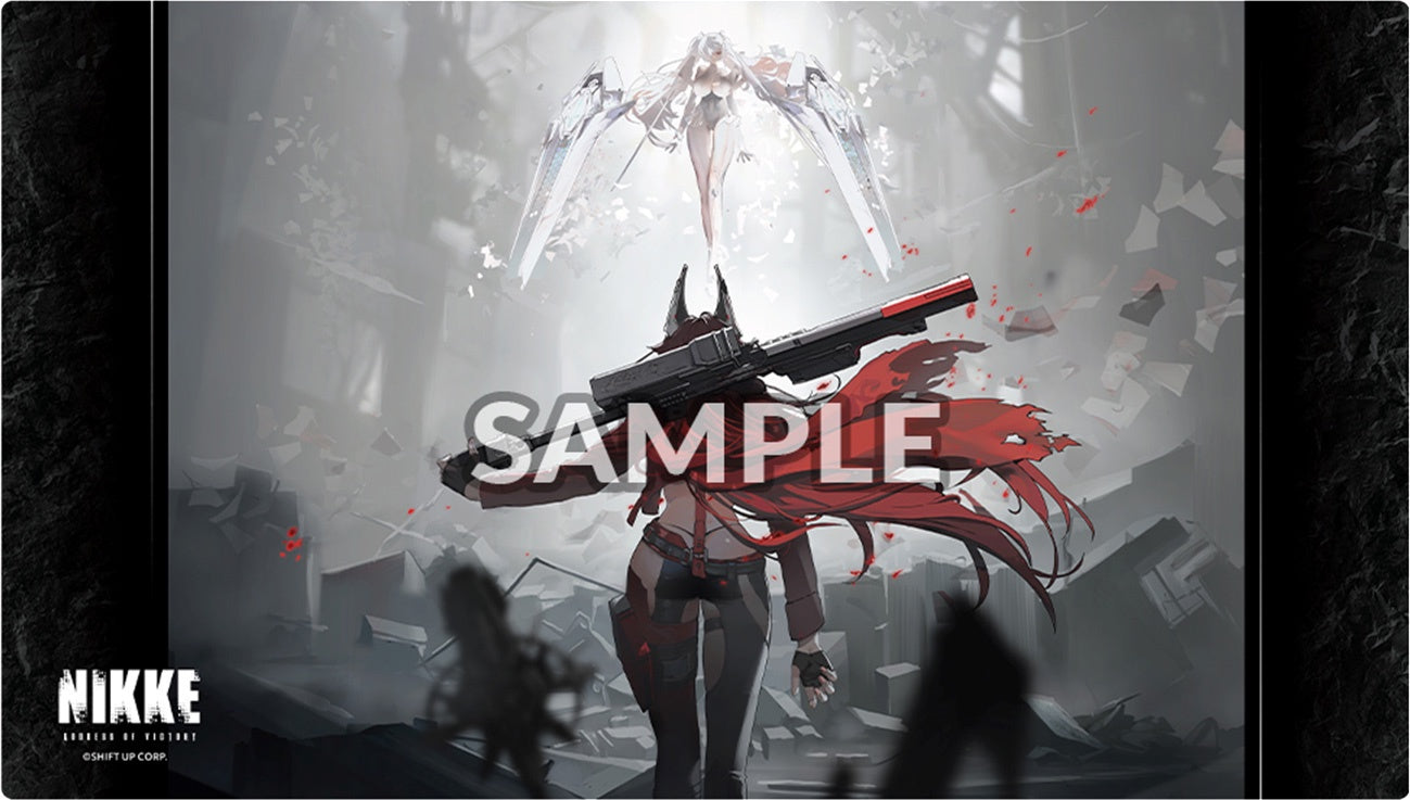 Goddess of Victory Nikke: RED ASH - Red Hood vs Cinderella Playmat