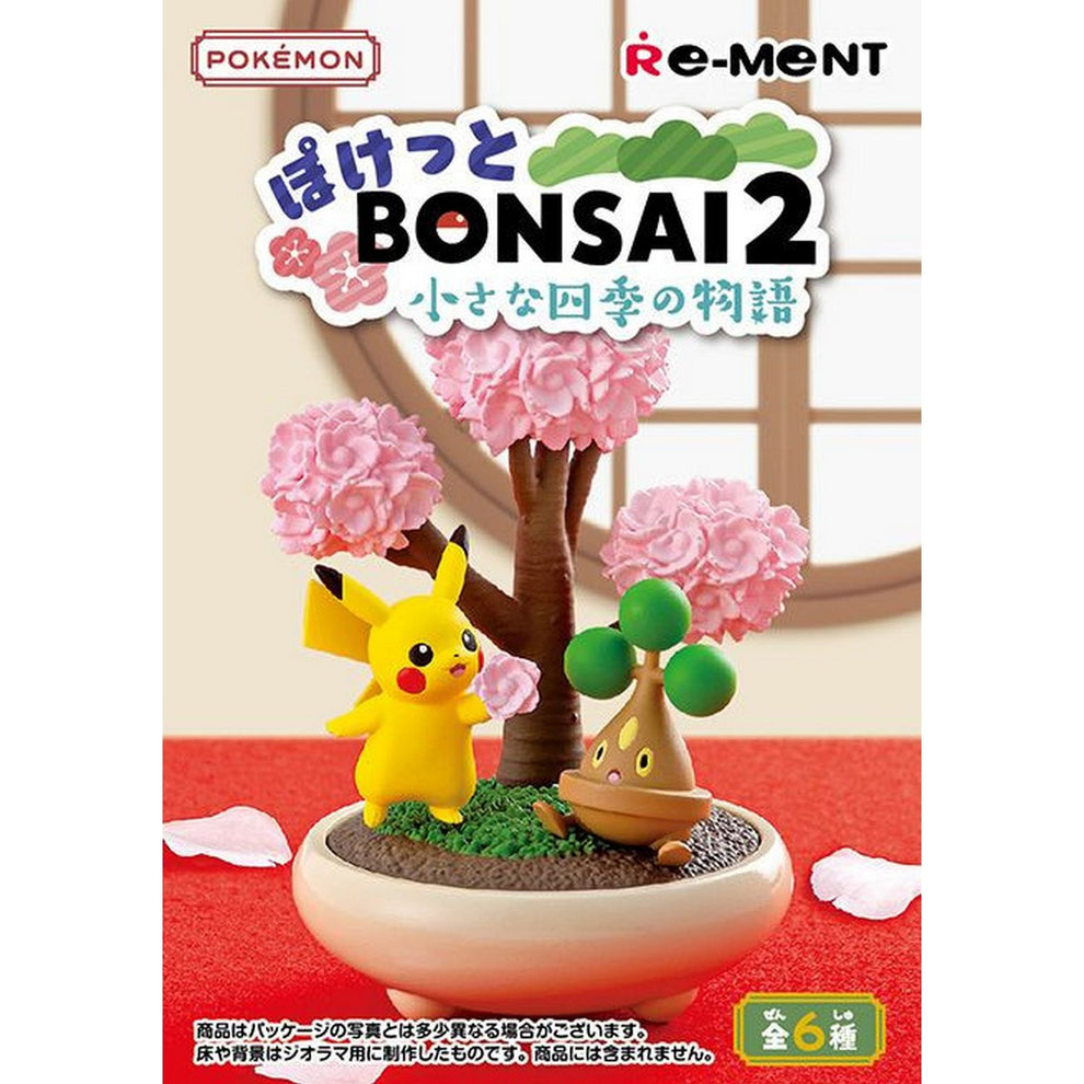 Re-Ment Pokemon Pocket Bonsai 2 Blind Box