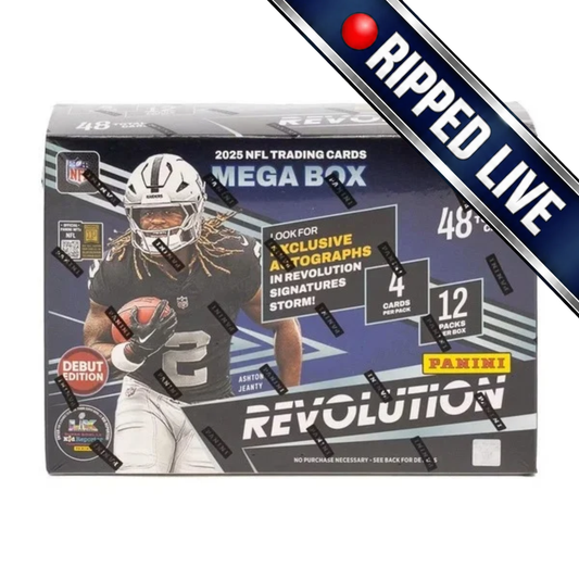 *Break* 2025 Panini Revolution Football Mega Box (Storm Parallels!)