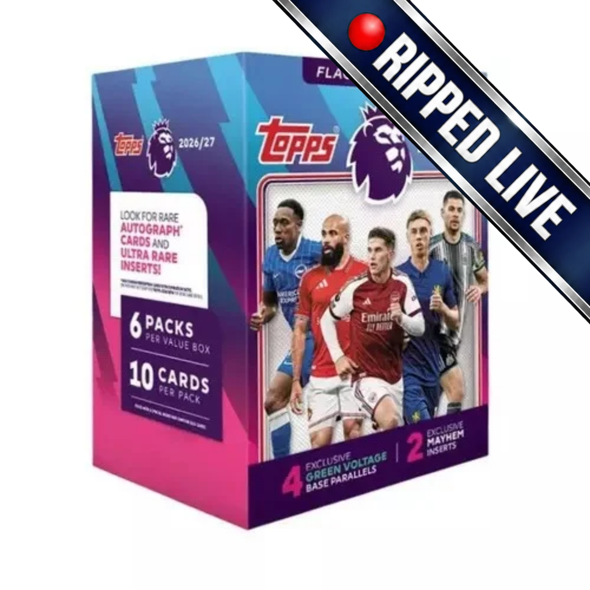 *Break* 2026-27 Topps Premier League EPL Soccer Blaster Box