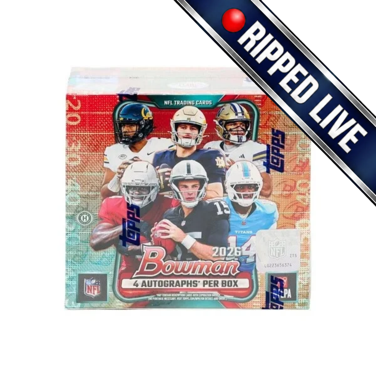 *Break* 2026 Bowman Football Jumbo Box