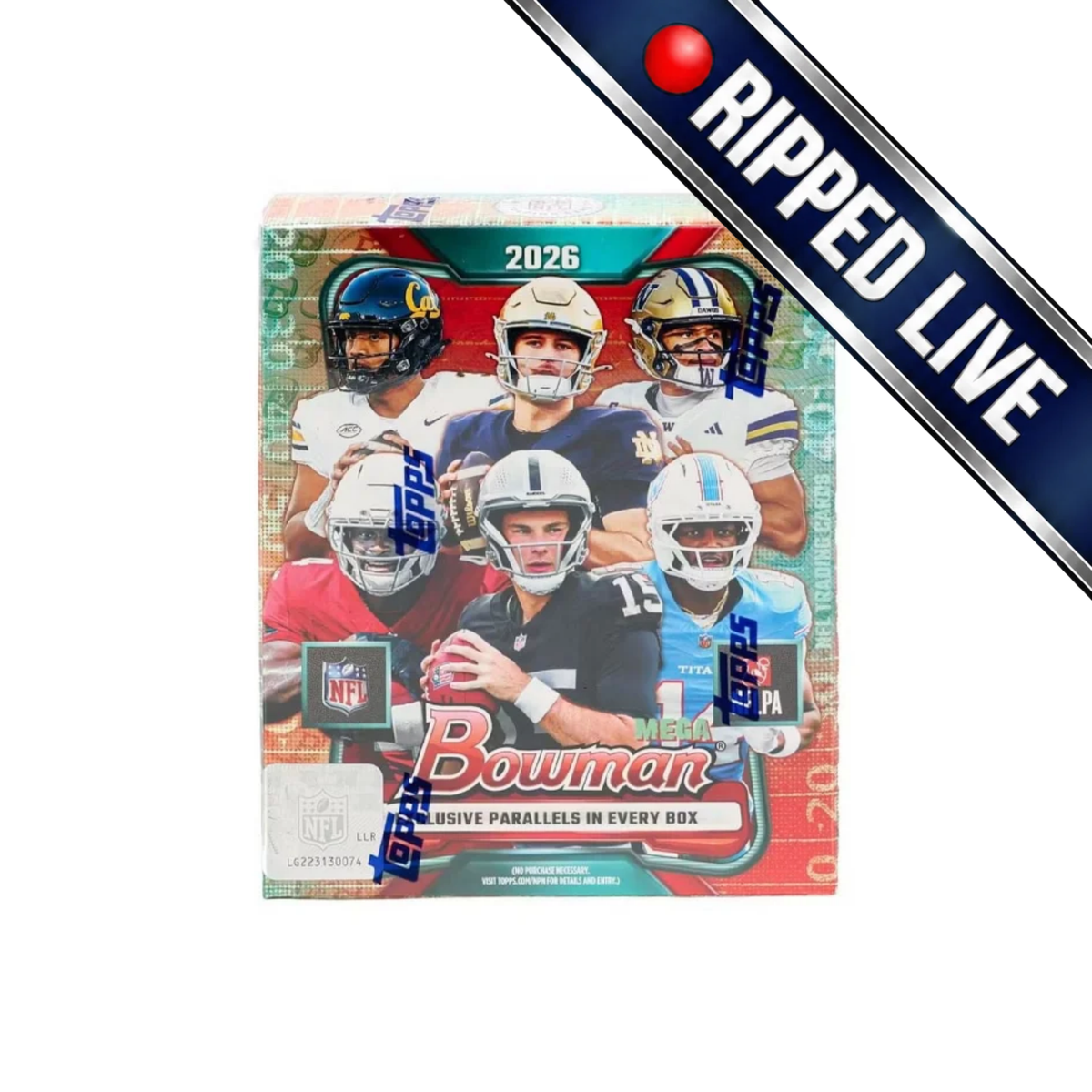 *Break* 2026 Bowman Football Mega Box