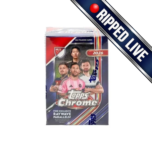*Break* 2026 Topps MLS Major League Soccer Chrome Blaster Box