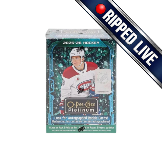*Break* 2025-26 Upper Deck O-Pee-Chee Platinum Hockey Blaster Box