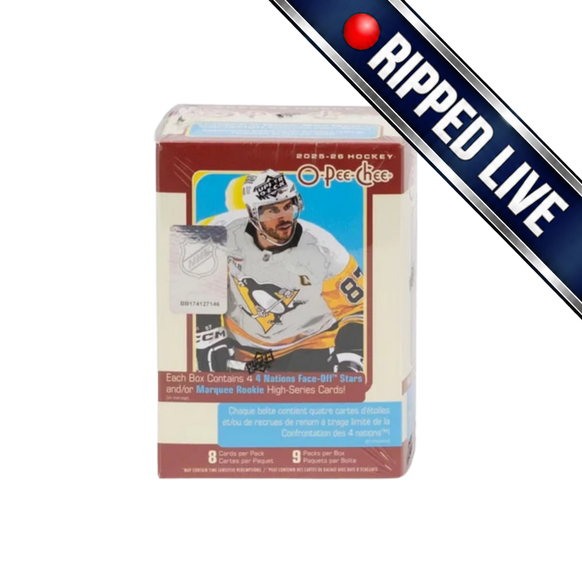 *Break* 2025-26 Upper Deck O-Pee-Chee Hockey Blaster Box