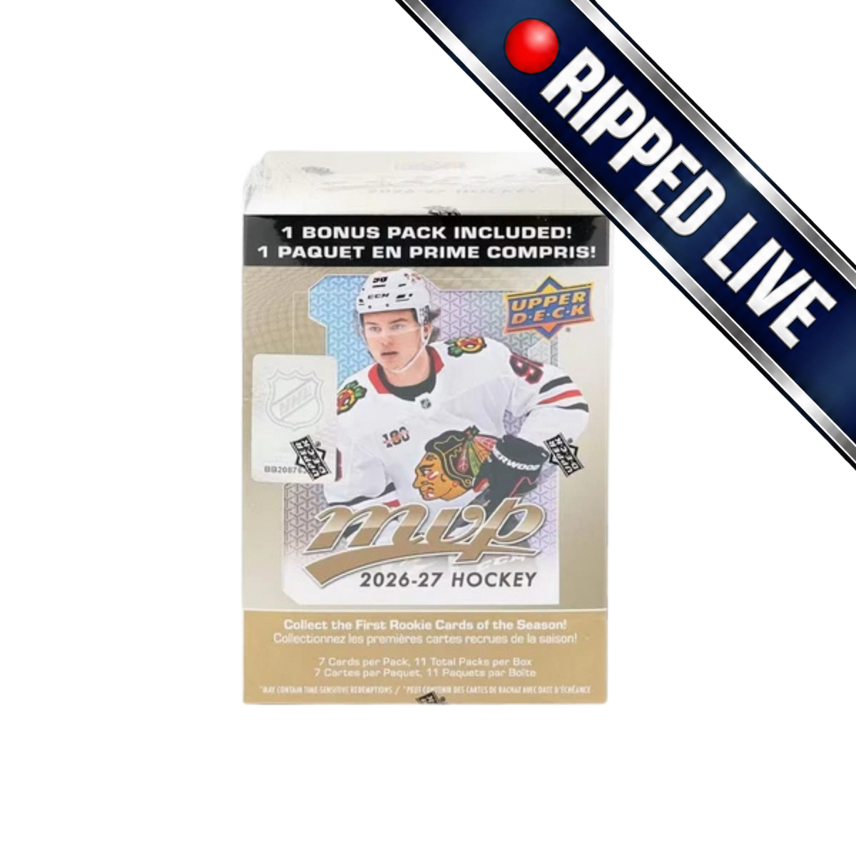 *Break* 2026-27 Upper Deck MVP Hockey Blaster Box