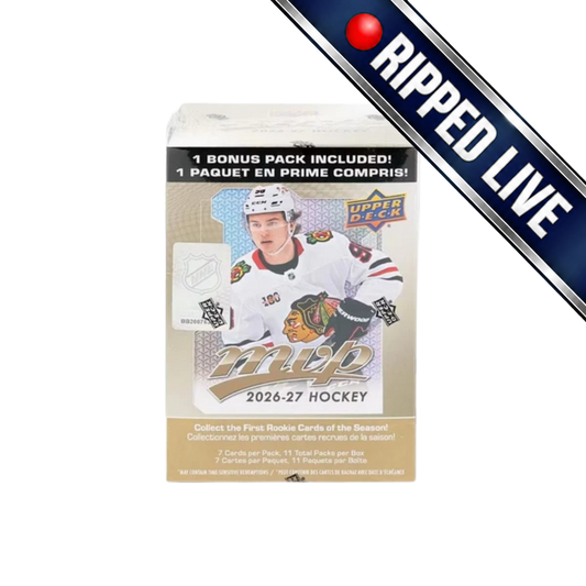 *Break* 2026-27 Upper Deck MVP Hockey Blaster Box