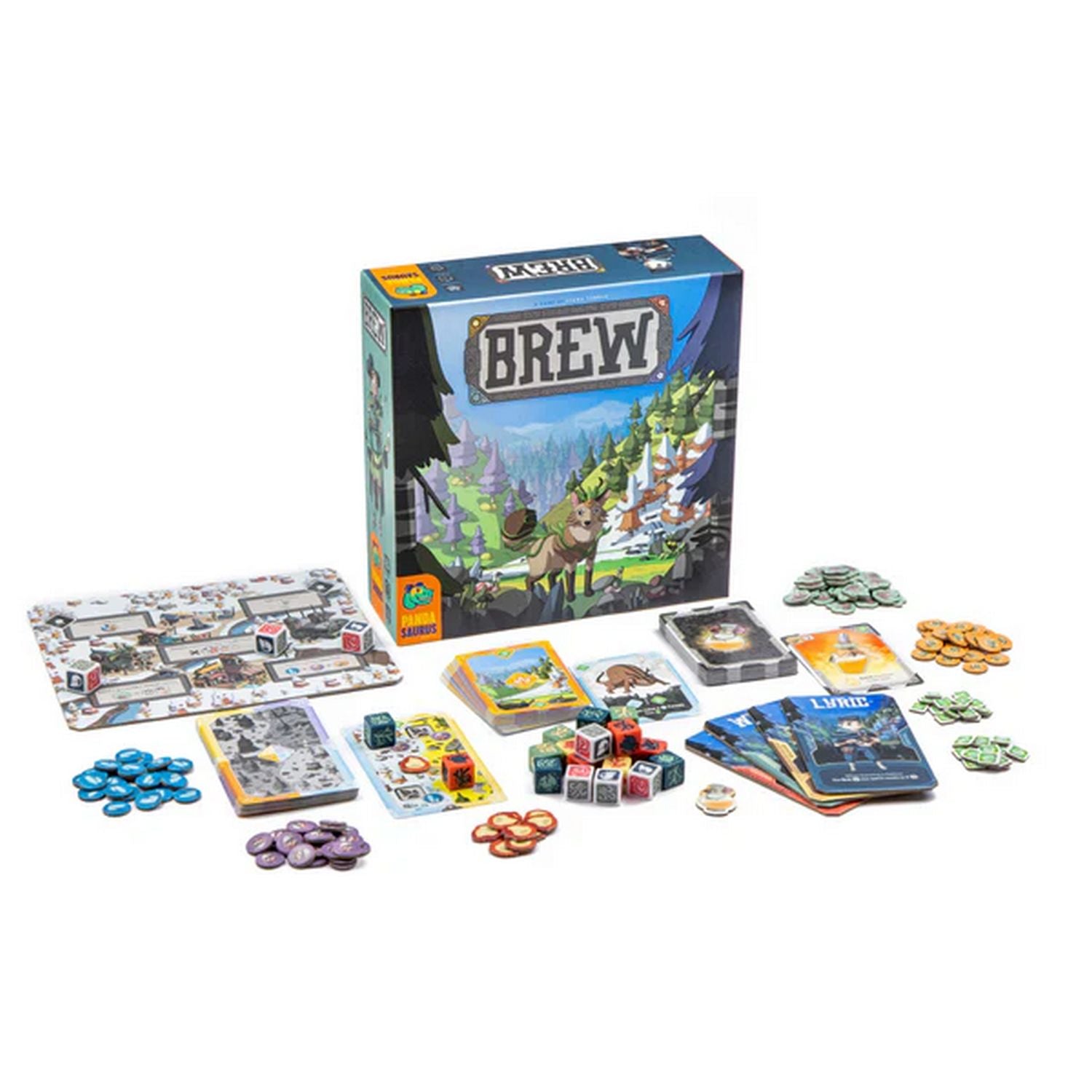 Brew、Pandasaurus Games、kayou