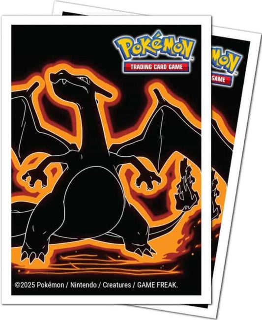 Ultra Pro Pokemon Neon Kanto Apex Sleeves - Charizard