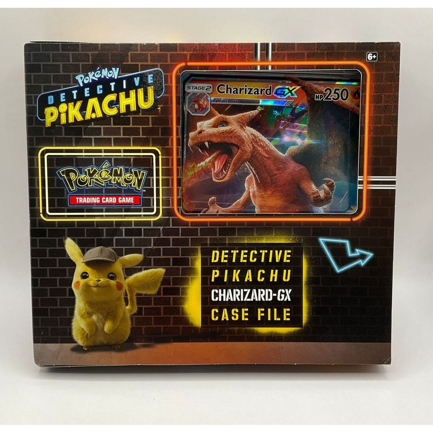 Pokemon: Detective Pikachu Charizard GX Case File #1 *See Pictures for Condition*