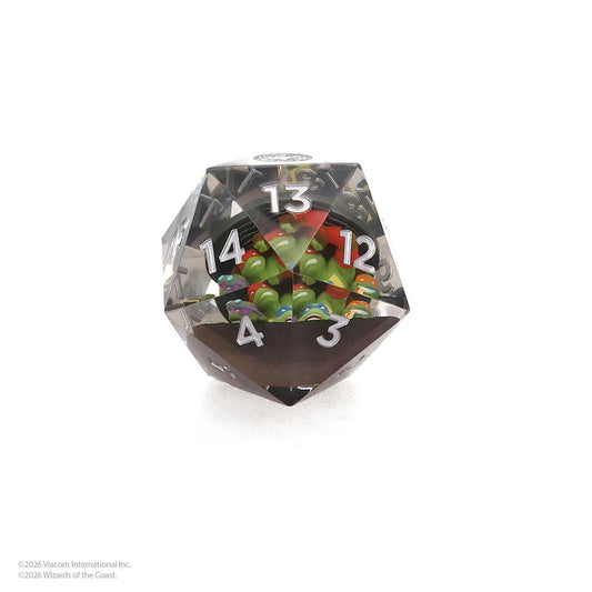 Sirius Dice: Magic: The Gathering | Teenage Mutant Ninja Turtles 55mm Spindown Life Counter