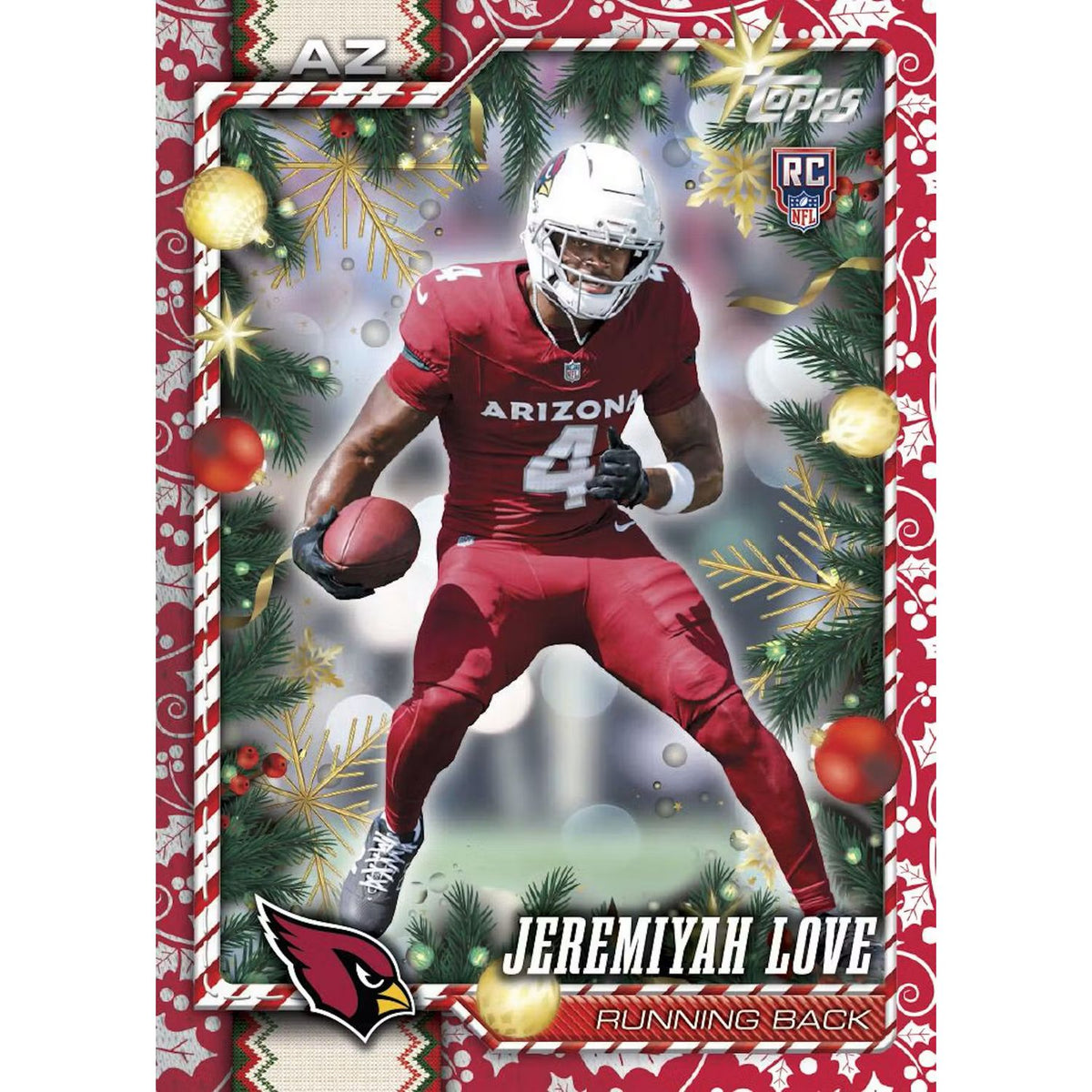 2026 Topps Holiday Football Mega Box