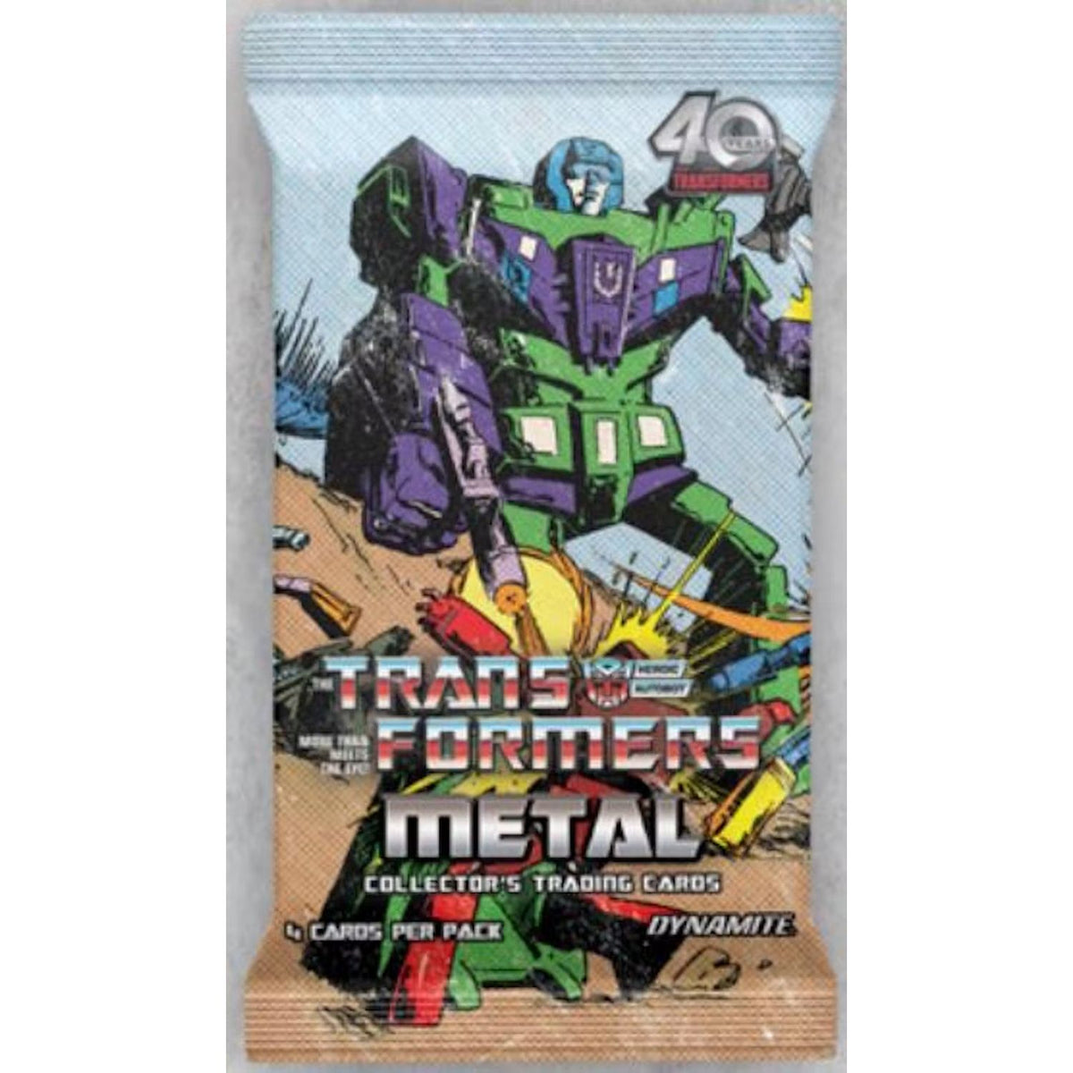2026 Dynamite Transformers Metal Blaster Box