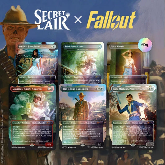 Magic the Gathering: Secret Lair x Fallout Beyond Vault 33 [Traditional Foil Edition]
