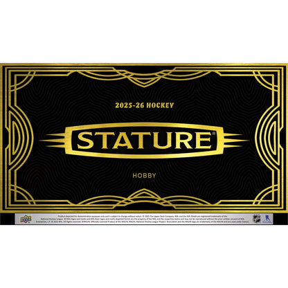 2025-26 Upper Deck Stature Hockey Hobby Box *Contact Us To Order*