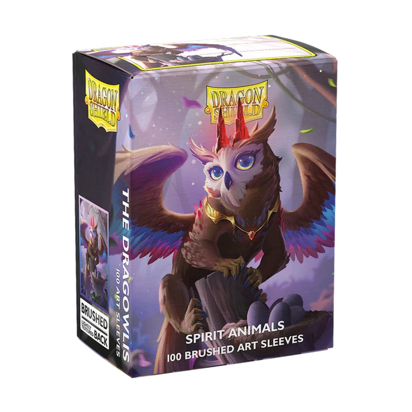 Dragon Shield: 100ct Standard Size Dragowlis Art Sleeves
