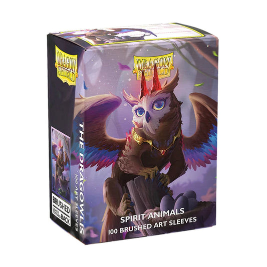 Dragon Shield: 100ct Standard Size Dragowlis Art Sleeves