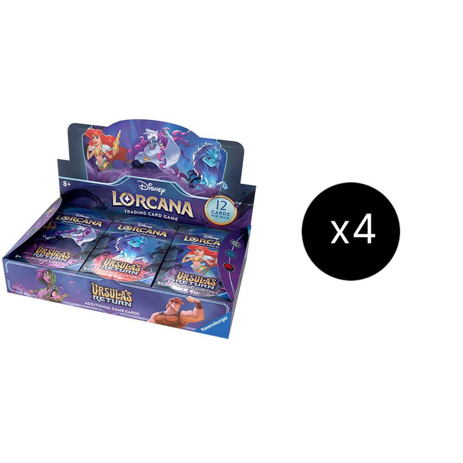 Disney Lorcana: Ursula's Return 4ボックス CollectorStore00001_2026-06-
