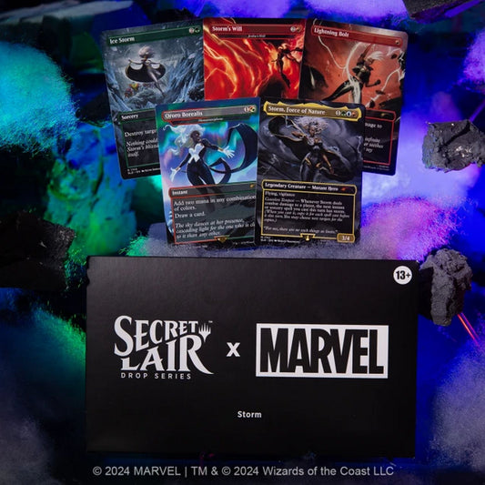 Magic the Gathering: Secret Lair x Marvel - Storm Rainbow Foil Edition