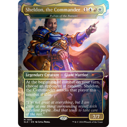 Magic the Gathering: Secret Lair - Sheldon's Spellbook [Rainbow Foil Edition]