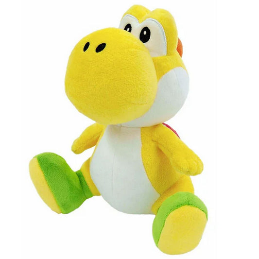 Little Buddy: Super Mario All Star Collection - Yoshi - Yellow Yoshi Plush, 7"