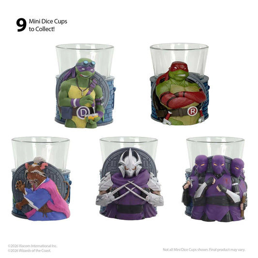 Sirius Dice: Magic The Gathering | Teenage Mutant Ninja Turtles Mini Dice Cup (Random)