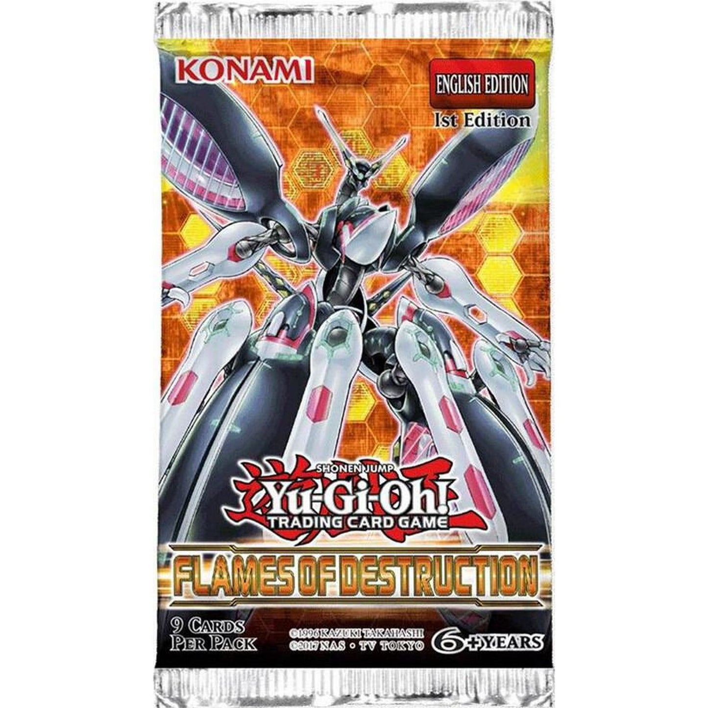 Yu-Gi-Oh! Flames of Destruction Booster Pack [Unlimited]