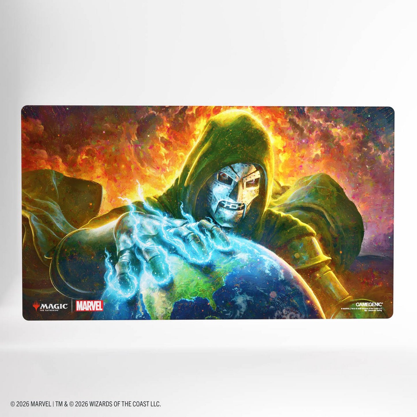 Gamegenic: Magic the Gathering | Marvel Super Heroes Shiny Playmat (Doom Reigns Supreme)