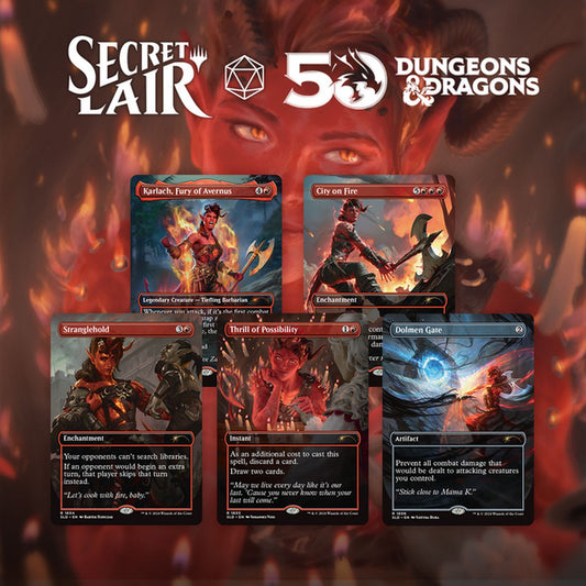 Magic the Gathering: Karlach's Rage Secret Lair Drop Series [Non-Foil Edition]
