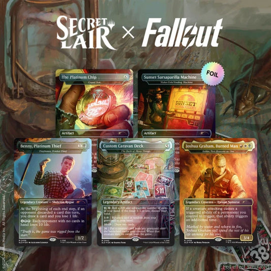 Magic the Gathering: Secret Lair x Fallout Welcome to New Vegas [Traditional Foil Edition]