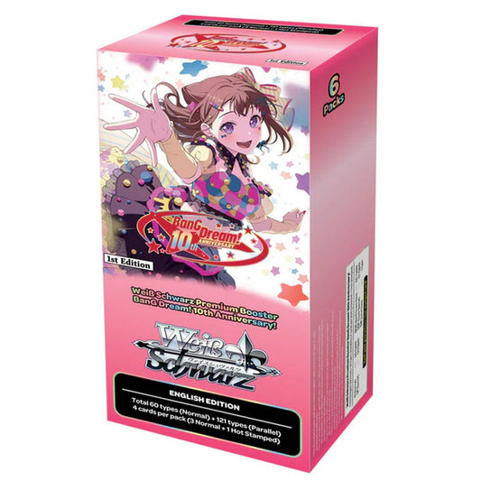 Weiss Schwarz BanG Dream! 10th Anniversary! Premium Booster Box