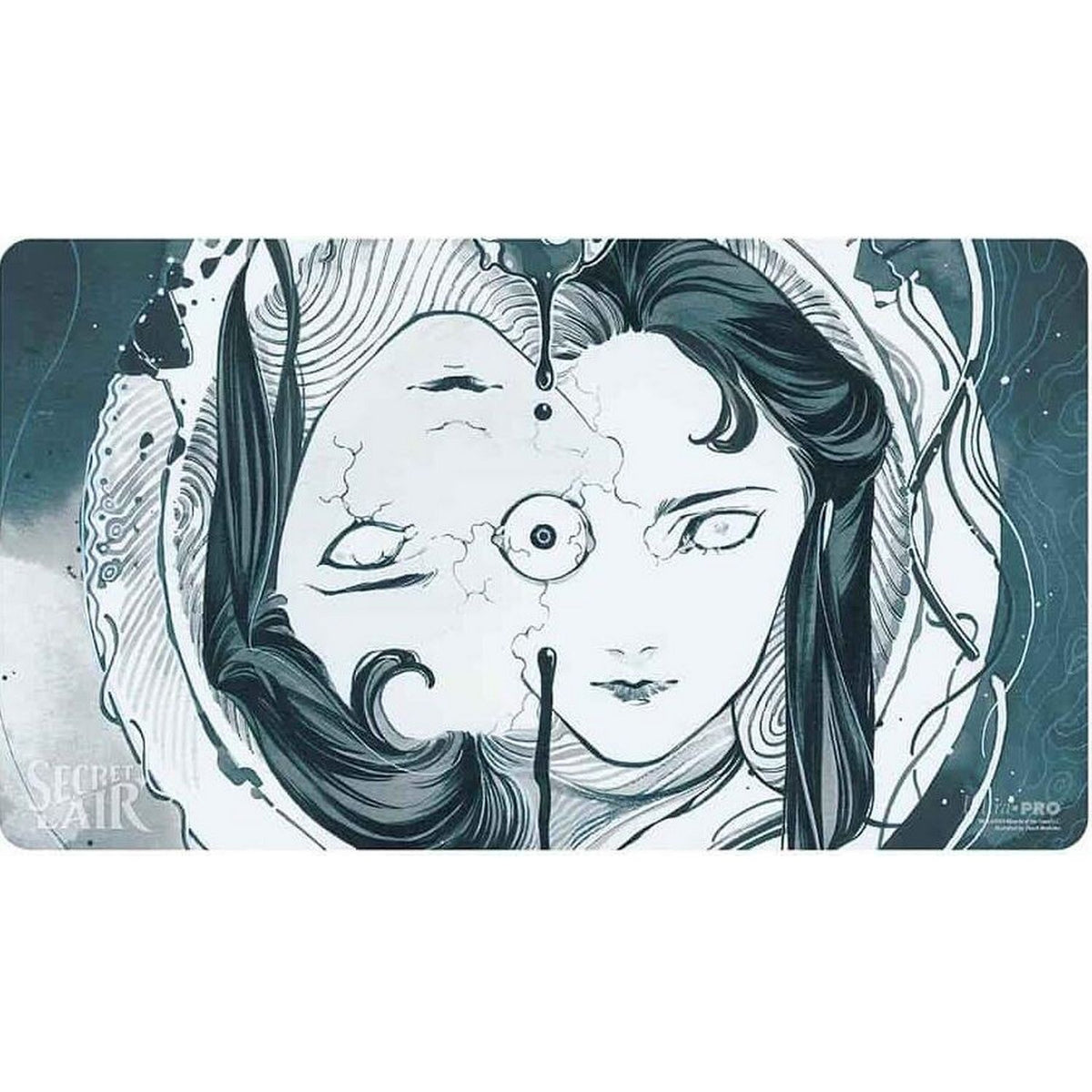 Magic the Gathering Secret Lair 2024: Peach Momoko - Deep Thoughts Deep Feeling: Time Sieve Playmat