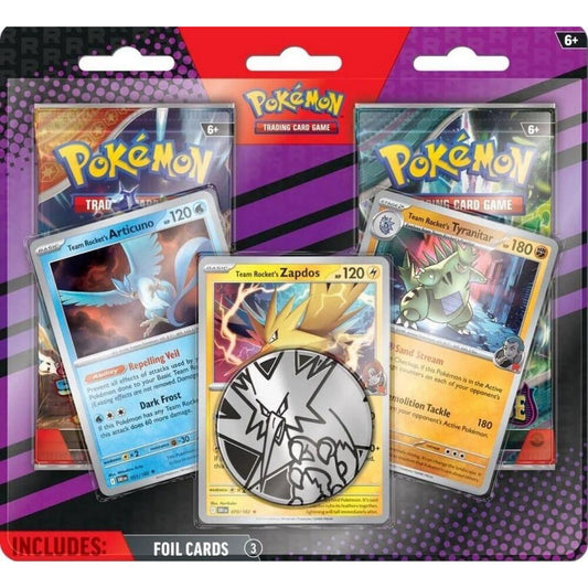 Pokemon: 2-Pack Blister [Team Rocket's Articuno, Zapdos & Tyranitar]