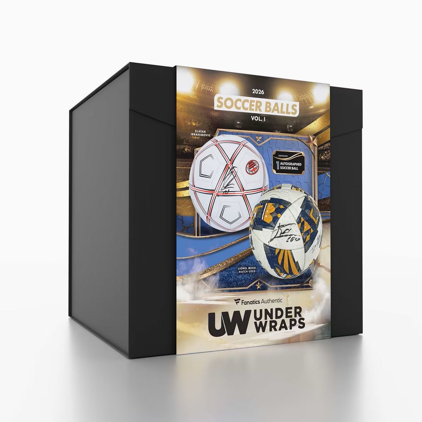2026 Fanatics Under Wraps Autographed Soccer Ball - Single Mystery Box