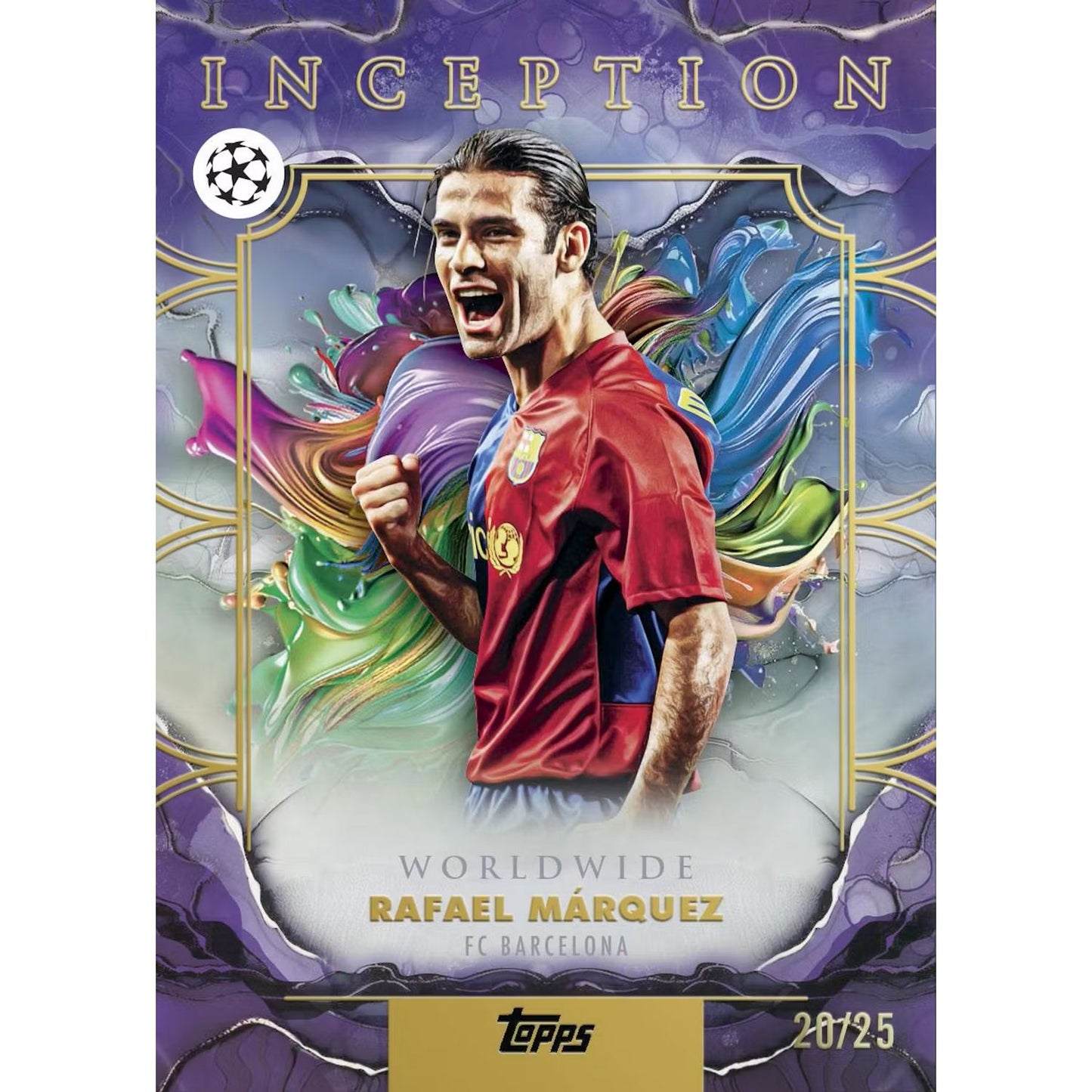 2025-26 Topps Inception UEFA Club Competitions Soccer Hobby Box