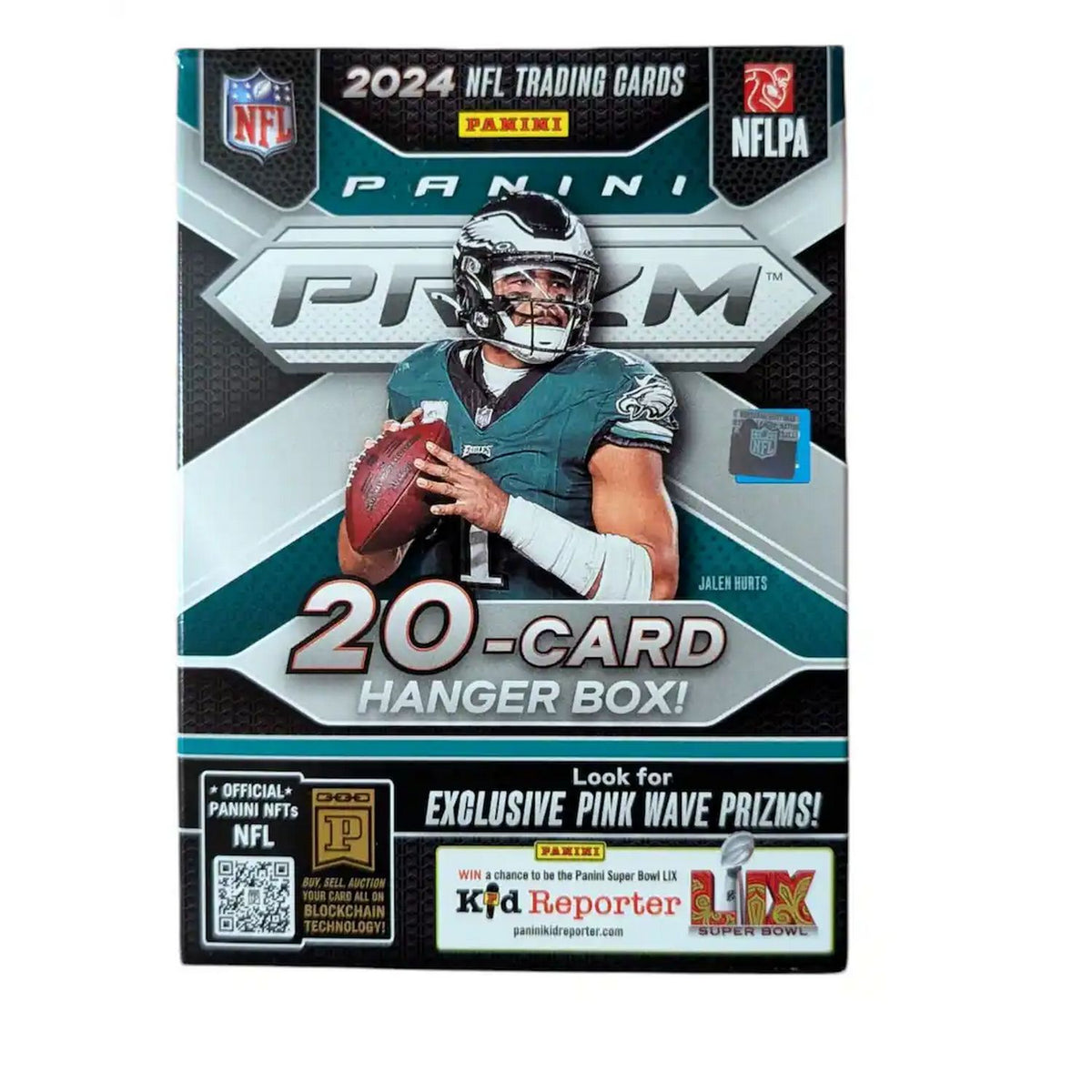 2024 Panini Prizm Football Hanger Box (Pink Wave Prizms)