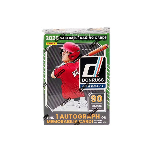 2026 Panini Donruss Baseball Retail Blaster Box (Orange Velocity Parallels)