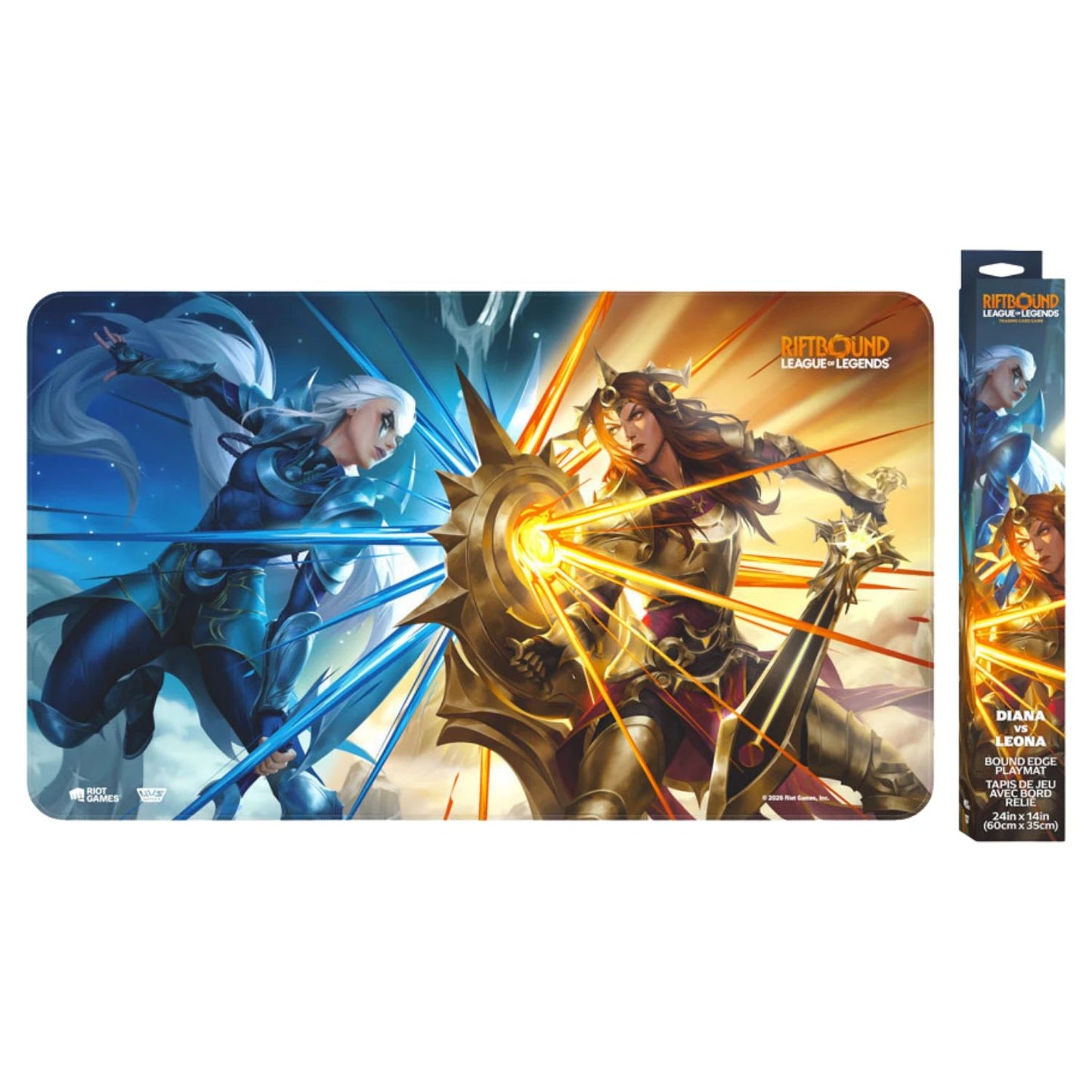 Riftbound TCG: Vendetta Playmat (Diana vs Leona)