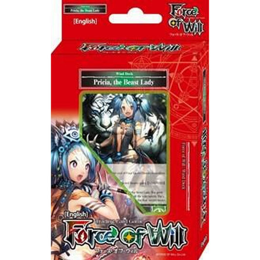 Force of Will: Alice Cluster Starter Deck - Pricia, the Beast Lady - The Twilight Wanderer