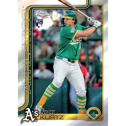 2025 Topps Chrome Update Baseball Fanatics Exclusive Mega Box