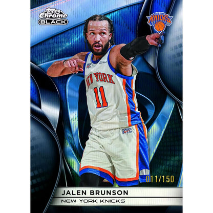 2025-26 Topps Chrome Black Basketball Hobby Box
