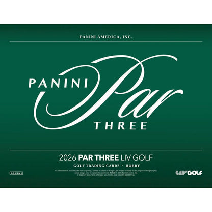 2026 Panini Par Three LIV Golf Hobby Box