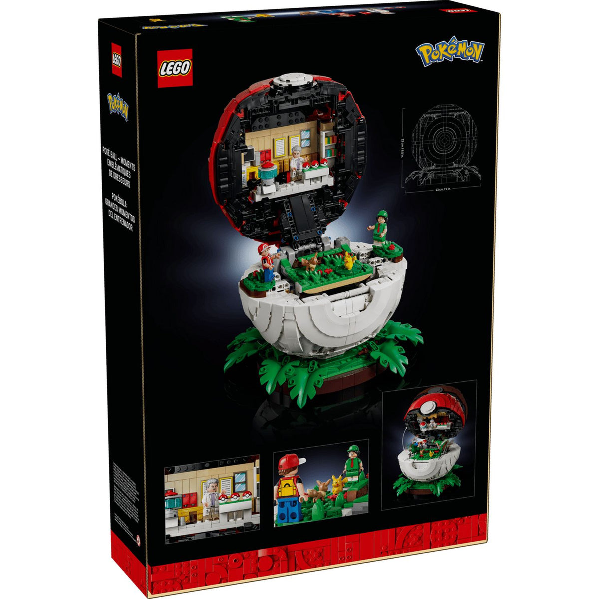 LEGO Iconic Trainer Moments Poké Ball 72154