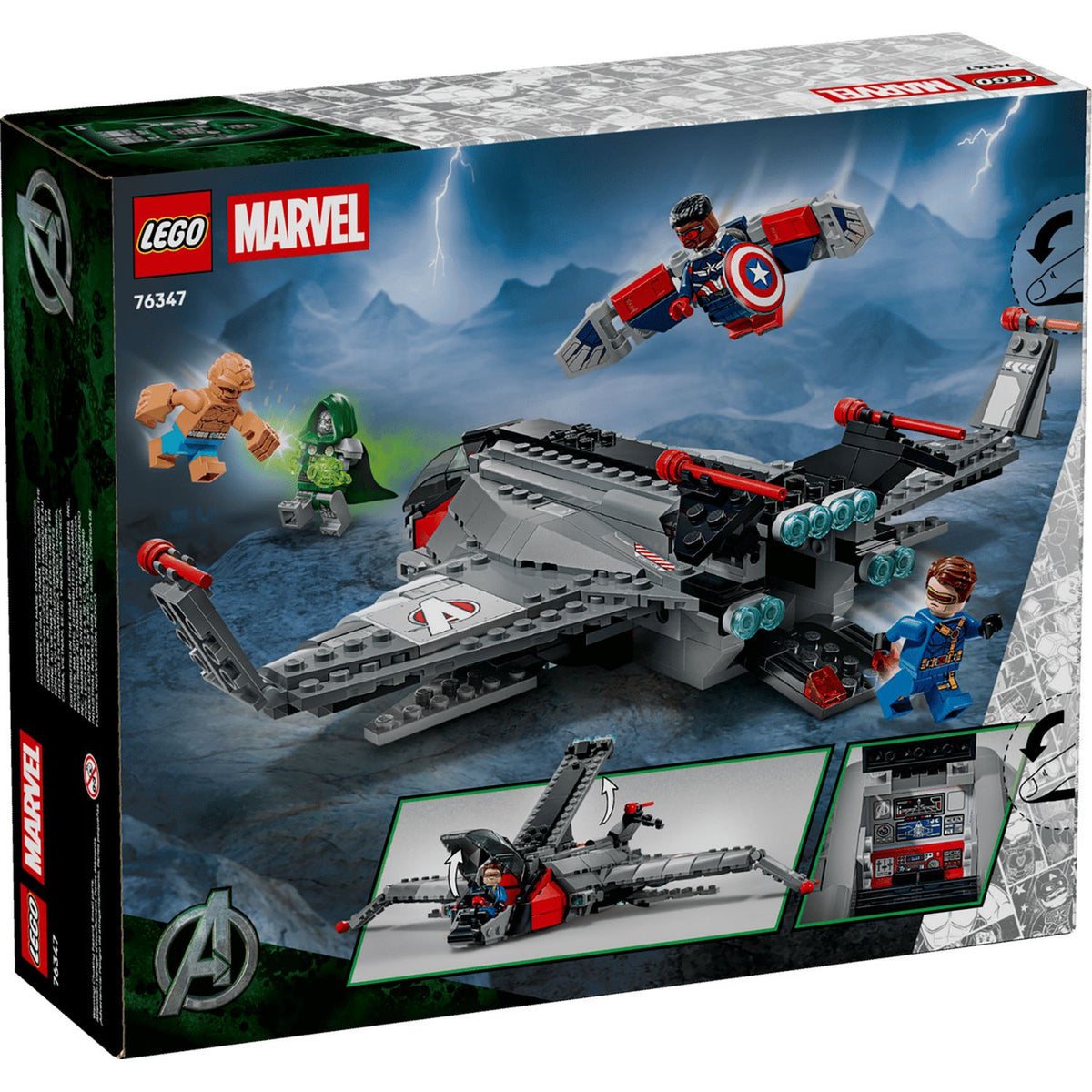 LEGO Avengers: Doomsday Quinjet 76347