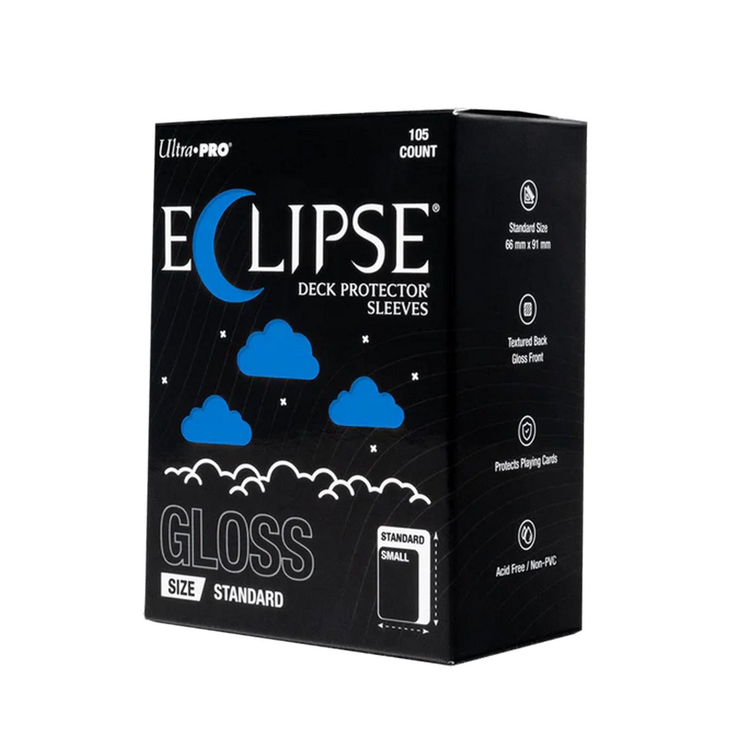 Ultra Pro: Eclipse Standard-Size Gloss Sleeves 105ct (Pacific Blue)
