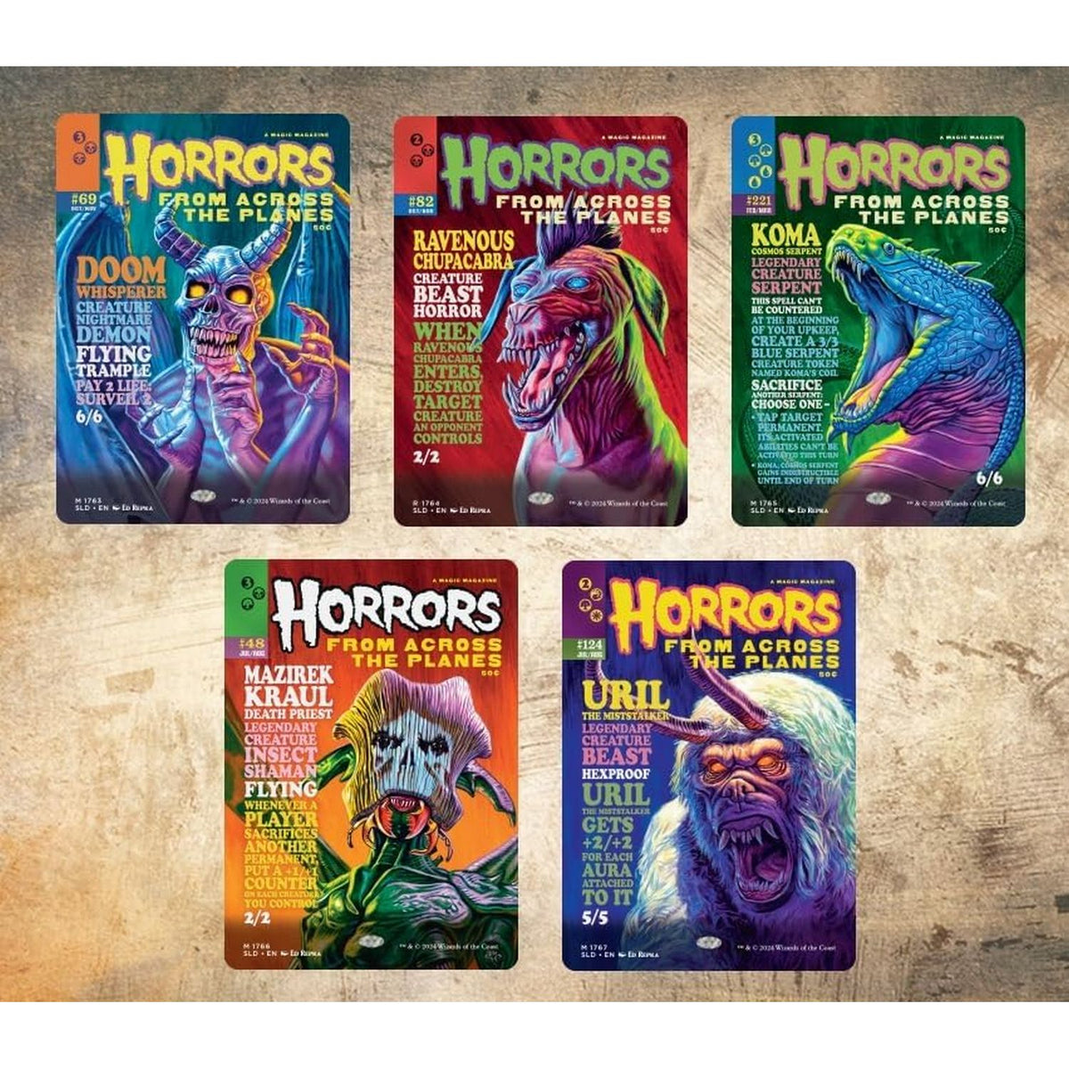 Magic the Gathering: Secret Lair Monstrous Magazines