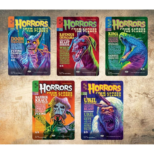 Magic the Gathering: Secret Lair Monstrous Magazines