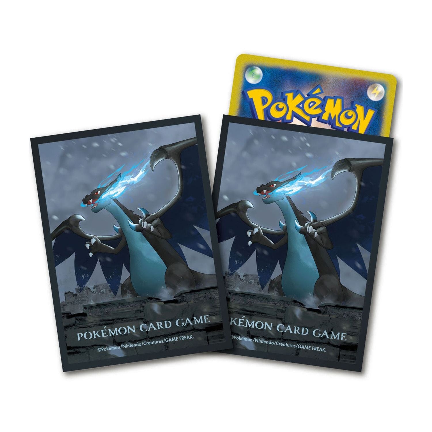 Pokemon: Mega Charizard X Ancient Castle Sleeves (Japanese Pokemon Center Exclusive)、Pokemon、kayou